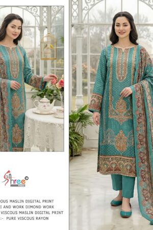 shree fabs KT-241 Pure viscous Maslin wholesale suit in surat shree fabs KT-241 Pure viscous Maslin wholesale suit in surat