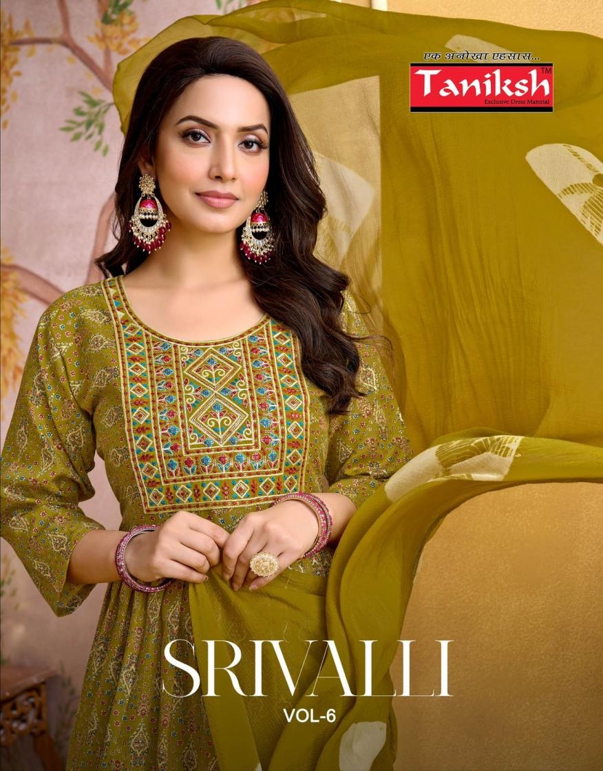 taniksh srivalli vol 6 series 6001-6008 capsule readymade suit in surat Rehmat Boutique taniksh srivalli vol 6 series 6001-6008 capsule readymade suit in surat taniksh srivalli vol 6 series 6001-6008 capsule readymade suit in surat Rehmat Boutique
