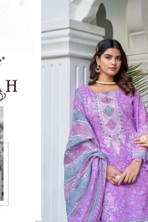 zulfat farah vol 2 series 704001-704008 Pure Cotton wholesale suit